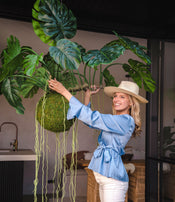 Künstliche Hängepflanzen