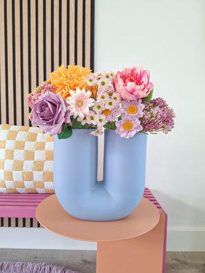 Kunstblumensträuße Peach Delight
