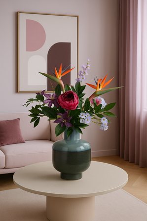 Kunstblumensträuße Caribbean Sunset