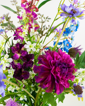 Künstlicher Blumenstrauß Purple Rain 97 cm