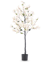Bougainvillea Kunstpflanze 150 cm weiß
