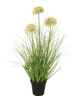 Kunstgras Pflanze Zwiebel 50 cm feuerhemmend