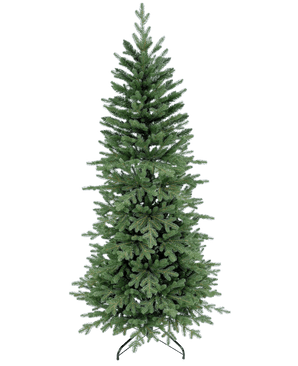 Hochwertiger Künstlicher weihnachtsbaum Slim "Undset" PE/PVC
