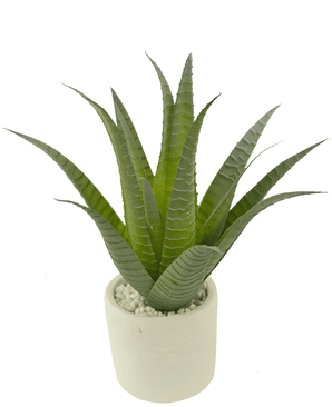 Künstliche Agave 30 cm im Ziertopf
