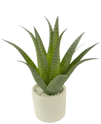Künstliche Agave 30 cm im Ziertopf
