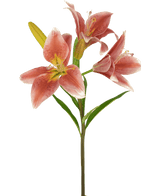 Künstliche Blume Asiatische Lilie 66 cm alt rosa