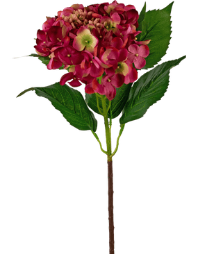 Künstliche Blume Garten Hortsenia 61 cm rosa