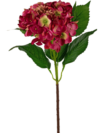 Künstliche Blume Garten Hortsenia 61 cm rosa