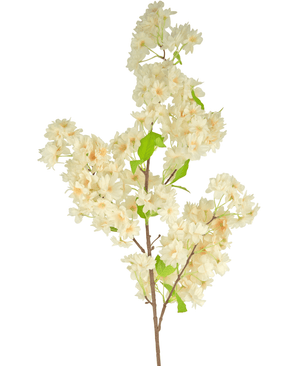 Künstliche Kirschblüte 100 cm weiß/rosa