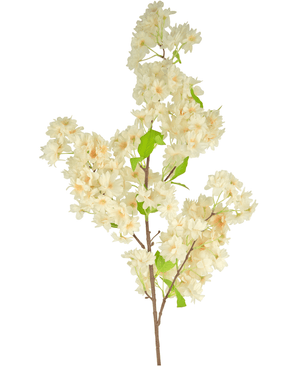 Künstliche Kirschblüte 100 cm weiß/rosa