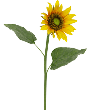 Künstliche Sonnenblume 52 cm gelb