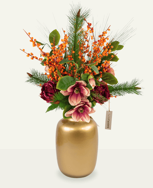 Künstlicher Blumenstrauß Cozy Winter 88 cm
