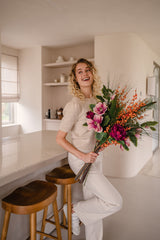 Künstlicher Blumenstrauß Cozy Winter 88 cm