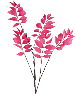 Künstlicher Farnzweig 83 cm rosa
