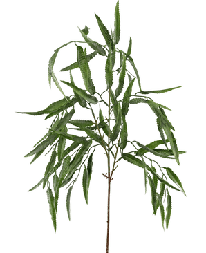 Künstlicher Zweig Weide 78 cm grün
