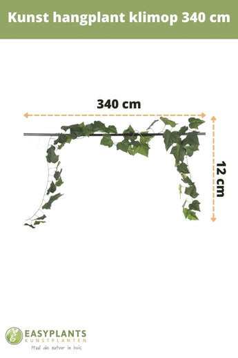 Künstlicher hängender Efeu 340 cm