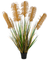 Künstliches Pampasgras 120 cm feuerhemmend