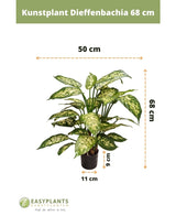 Kunstpflanze Dieffenbachia 75 cm