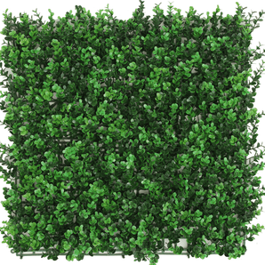 Kunstpflanzen Wand Buxus grün 50x50 cm UV