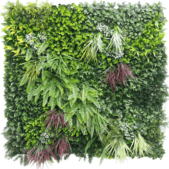 Kunstpflanzen Wand Paradies 100x100 cm UV