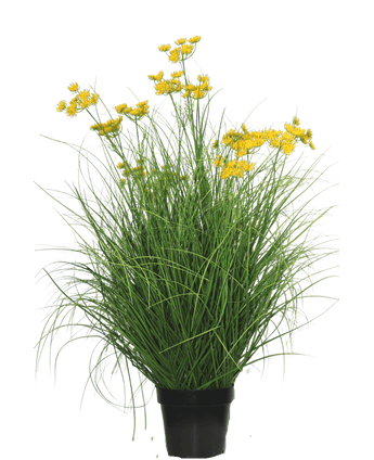 Kunstrasen Pflanze Asteraceae 90 cm feuerhemmend