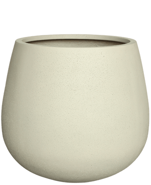 Plantenbak Polystone Coated Plain Skarf Beige