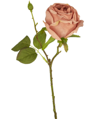 Künstliche Rose Deluxe 45 cm rosa