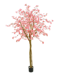 Künstlicher Baum Kirschblüte rosa 240 cm