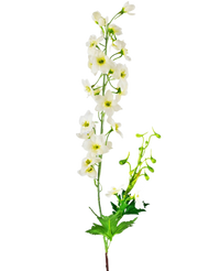 Künstliche Blume Delphinium 79 cm weiß