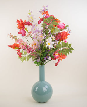 Kunstblumensträuße Pink Pop