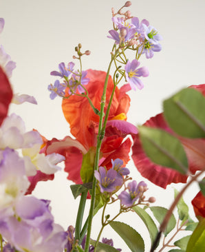 Kunstblumensträuße Pink Pop